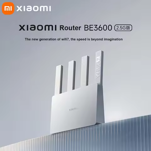 Xiaomi Router BE3600 WiFi 7 Dual-Band Qualcomm Quad-core Gaming Acceleration 3570Mbps Dual WAN LAN M
