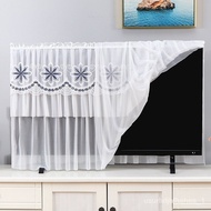 🚓Lace TV Dust Cover New2022New55Inch65Inch75Hanging LCD TV Cover Cover Cloth