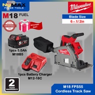 Milwaukee FPS55 M18 FUEL Track Saw ( 6 - 1/ 2 in ) FPS55