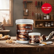 Heavy-duty quick-set wood glue tape is a strong adhesive tape specifically designed for woodworking 