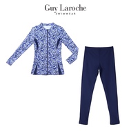 Guy Laroche Swimwear GPD9503 ชุดว่ายน้ำ กีลาโรช Skindive (สกินไดฟ์) เสื้อแขนยาว กางเกงขายาว ชุดว่ายน้ำหญิง Plus size