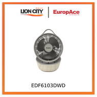 Europace EDF6103DWD 10” DC Circulator Fan with Remote Control Energy Efficient 1 Year (Full) + 3 Yea