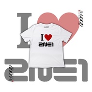 2NE1 I LOVE 2NE1 PREMIUM QUALITY SHIRT MERCH