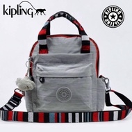 สุดคุ้มKIPLING 3 WAYS MINI BACKPACKถือหรือสะพายได้ จะสะพายไหล่ สะพายเฉียง Crossbody หรือจะคล้องสายเป็นเป้สะพายหลัง Backpack ก็ได้ แท้