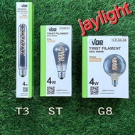 / twist filament lamp / led filament lamp decorative lamp cafe lamp