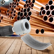 RL 15mm Pipe Cleaner Metal Cleaning Brush Electric Drill Pipe Cleaner Copper Pipe Cleaner for Drill 