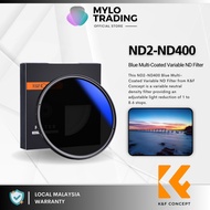 K&F Concept ND2-ND400 Blue Coated Variable ND Filter