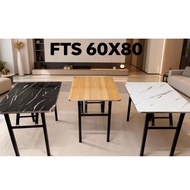 Foldable Table Lamesa / Dining Table / Folding Table / Study Table (Heavy Duty) ( 60x 80 cm )