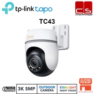 TP-Link Tapo TC43 5MP 3K Outdoor CCTV Camera Pan Tilt AI Detect Color Night Vision 2-Way Audio WiFi 
