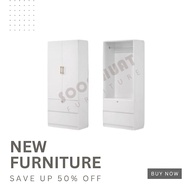 2-door 2 Drawer Wardrobe, 2-Door 2 Drawer Wardrobe