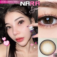 คอนแทคเลนส์🌈Nara🌈 Brown / Gray (Wink) ขนาดบิ๊กอาย💖ขายดี