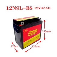 12N9L-BS BATTERY GEL (12V9.5AH) MODENAS JAGUH 175 / WMOTO EXTREME 150i / XTREME SCOMADI TL125 150i