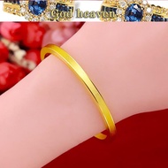 916 gold version 4n sandblasting bracelet 916 gold 916 gold Japanese and Korean fashion ancient girl