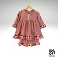 đồ bộ caro dễ thương có size to (thời trang Bigsize) AG02-1021