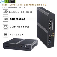 11th Gen Upgraded Version MINI Gaming PC Intel Core i9 11900KB gtx2060 6G GPU 2 * DDR4 3 screen outp