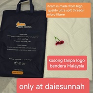 Kain Ihram 100 %Cotton kain ihram micro fibre / Pakistan Kain Ihram budak 100% kain Cotton Tebal Geb