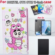 Case For OUKITEL OT11 OT12 Tablet 11'' FHD Thinner PU Leather Case Magnet Flip Stand Cover Oukitel O