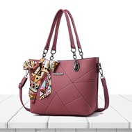 SKM Womens Sling Handbag Women Tote Bags Top-Handle Bags with Long Belt Handbeg Wanita CS147