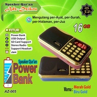 (ORI Battery Double Power) Speaker Murottal Al Quran Adz Dzikru AZ-005 Al Hafidz Al Akram