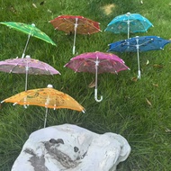 Lace Mesh Mini Umbrella Craft Umbrella Small Size Embroidery Artwork Small Umbrella Children's Decor