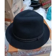 ORIGINAL FEDORA LAKEN HAT WOOL HAT IMPORTED FEDORA HAT TOMPY TOMPI HAT FOR MEN AND WOMEN