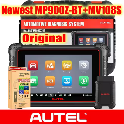 Autel Scanner MaxiPro MP900Z-BT : ECU Coding OBD2 Bidirectional Scan Tool with 40+ Services, Upgrade