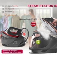 DSP1105 Handheld Steam and Dry Iron Small Ironing Machine Ceramic Bottom Steam Station Iron