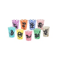 “9 Dragons of Prosperity" Shot Glasses