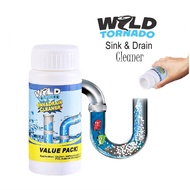Wild Tornado Powerful Sink & Drain Cleaner High Efficiency Clog Remover 110g