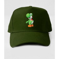 Yoshi Character Super Mario 3D Baseball Cap