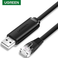 Ugreen USB to RJ45 Console Cable RS232 Serial Adapter for Cisco Router USB RJ45 8P8C Converter USB Console Cable