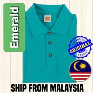 [SALE] EMERALD POLO COLLAR T-SHIRT / HC 01 OREN SPORT / UNISEX MEN LADIES