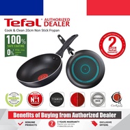 Tefal Cook & Clean 20cm Non Stick Deep Frypan B22502 B2250295