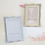 Photo Frame 4R Photo Frame Gold Silver Plastic Classic PF-134