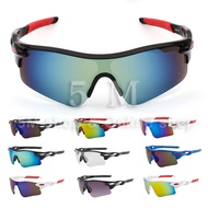 【5m】 UV400 Cycling Sunglasses Bike Shades Sunglass Outdoor Bicycle Glasses Goggles ABC