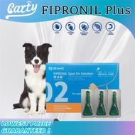 FIPRONIL Plus Spot On Solution Flea & Anti Tick Treatment for Medium Dogs (10-20kg)