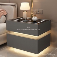 Household Xiao Bedroom Italian Suspension Rechargeable Minimalist Creative Net Simple Bedside Table 
