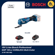 BOSCH 18V Cordless Multi Cutter GOP 185-LI Professional ( 0 601 8G2 080 )