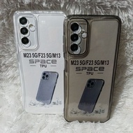 SoftCase Casing Samsung M23 5G F23 5G Clear Transparent Silicone Back Protector hp + Camera