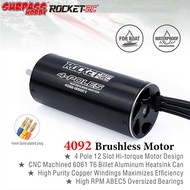 Surpass Hobby Rocket-RC 4092 Waterproof Sensorless Brushless Motor 920KV 1250KV 1520KV Shaft 5mm For
