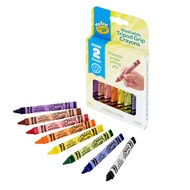[American Crayola Crayola] Toddler Washable Triangle Pen Holder Crayon 8 Colors|Triangle Grip Suitab