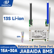 JIABAIDA BMS 13S Li-ion Lithium BMS 15A 20A 25A 30A Continuous Current Discharge JBD BMS Balance