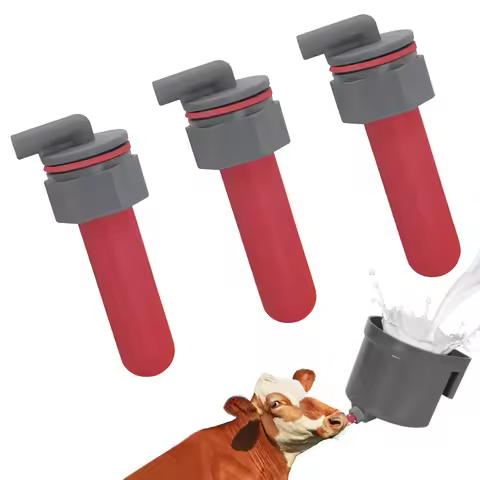 3/5Pcs Goats Sheep Cow Calves Farm Animal Milk Bottle Teats Mouth Nipple Lamb Calf Bull Cows Milking