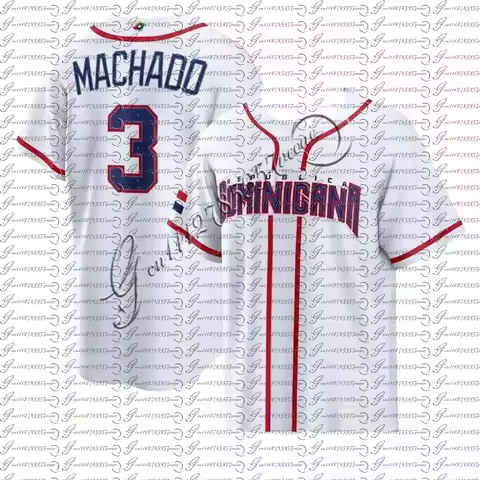 Dominican Republic 3D Printed Baseball Jersey 2026 Tatis Jr Guerrero Jr Soto Men's WBC National Team