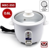 Micromatic MRC-350 Rice Cooker 0.6Liter Capacity 3 cups(white)