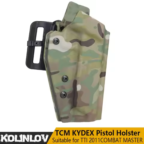 TCM Holster Kydex Lightweight Material For TTI 2011 COMBAT MASTER Hunting Airsoft CS Games Quick Dra
