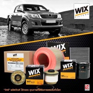 กรองโซล่า กรองเครื่อง กรองอากาศ Wix toyota vigo fortuner กรองแอร์vigo ปี2004-2014 1kd 2kd diesel