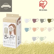 IRIS OHYAMA Bi-Fit Mask 30pcs|Stylish Color Pleated Face Mask|Regular Size|Individually Wrapped
