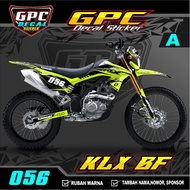 Decal Sticker KLX bf 150 Fullbody Custom Design-Dekal Sticker KLX 150 bf- 056