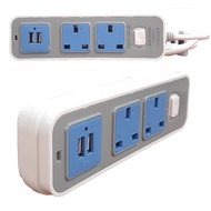 High Quality Plug extension Long lasting wayar plug panjang 2 3 socket plug socket extension Wayar P